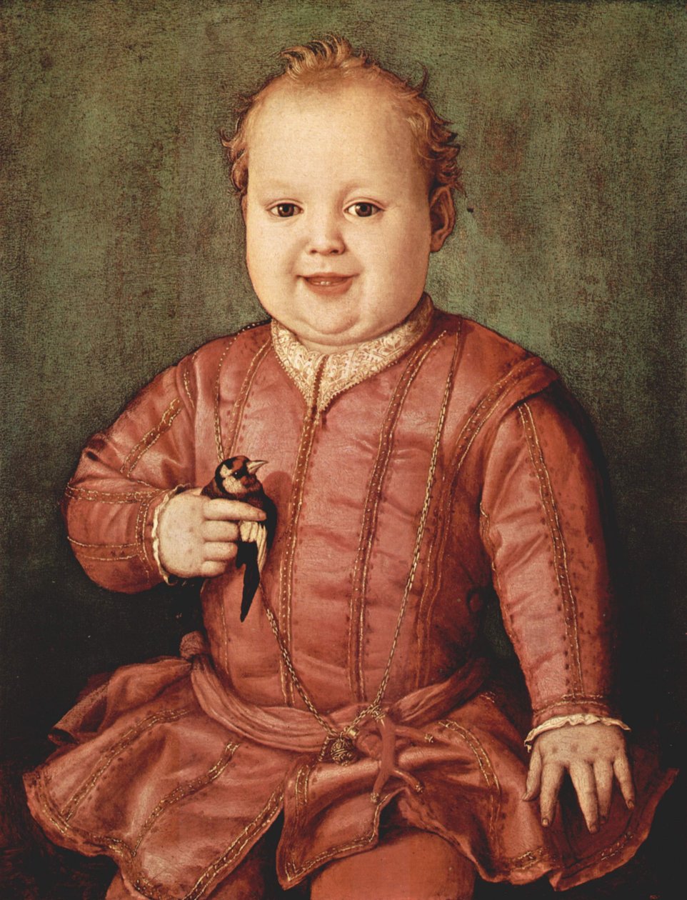 Porträtt av Giovanni de Medici som barn av Agnolo Bronzino