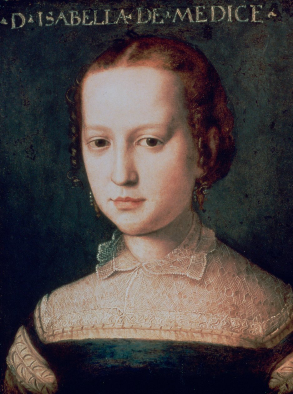 Isabella de Medici, 1500-talet av Agnolo Bronzino