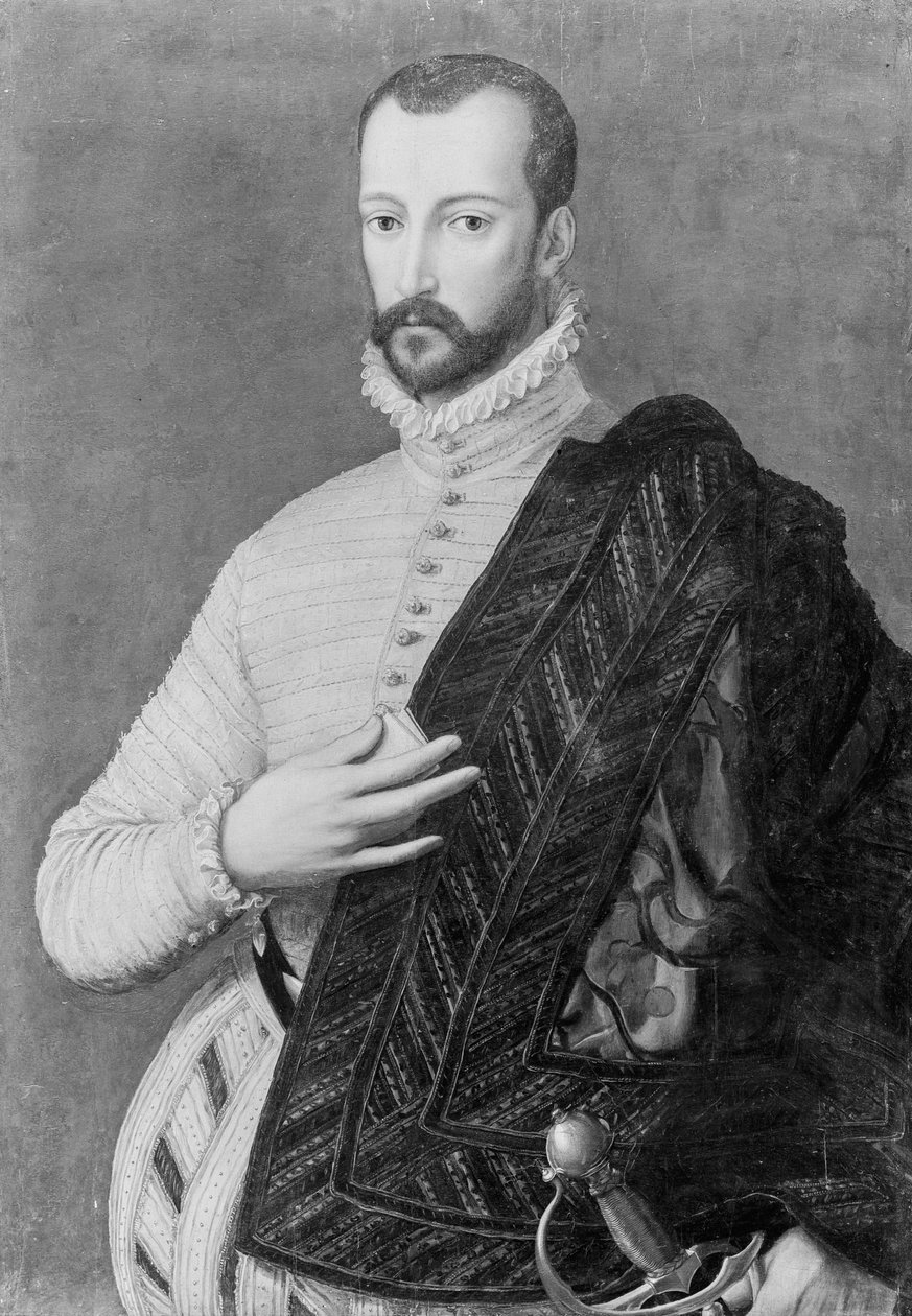 Porträtt av en man av Agnolo Bronzino