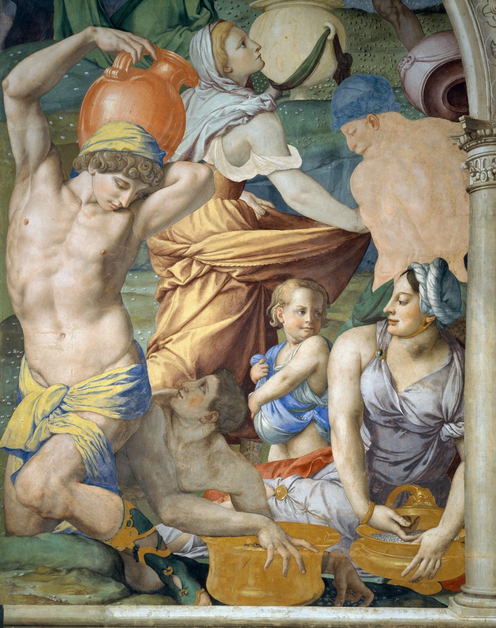 Mannas fall av Agnolo Bronzino