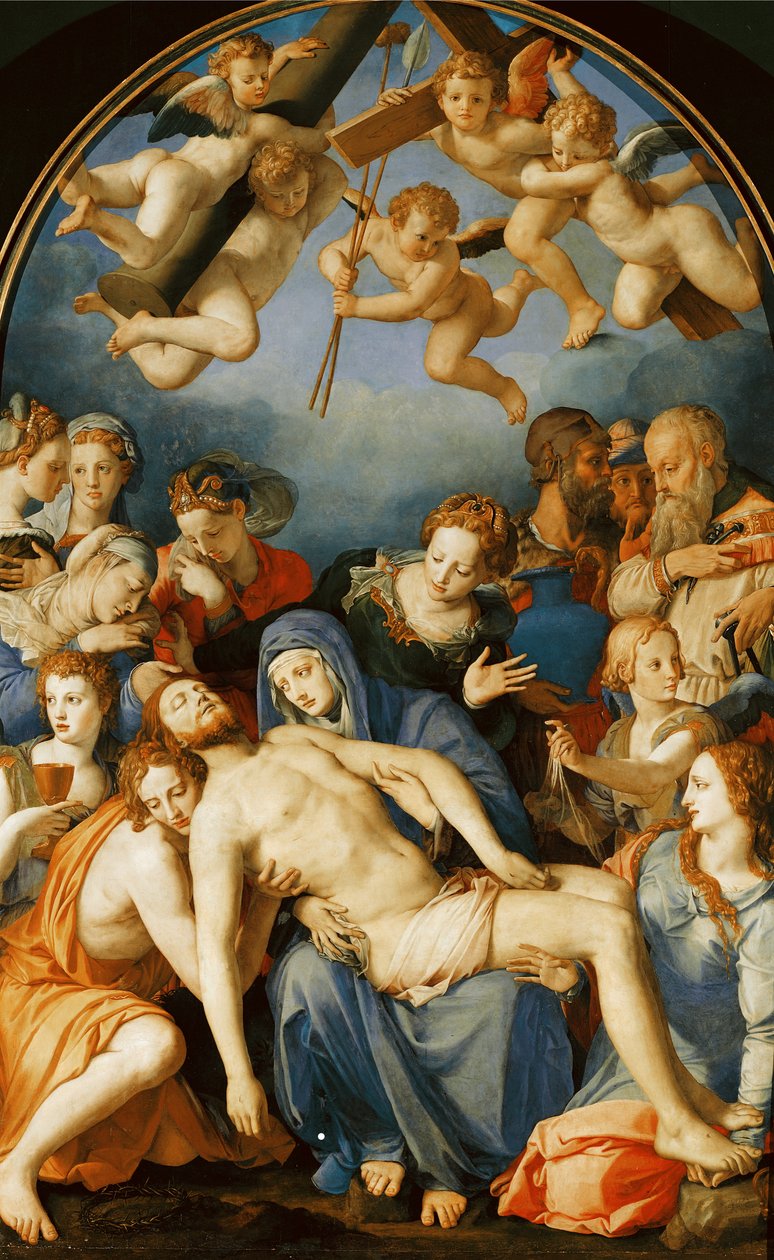 Avsättning från korset av Agnolo Bronzino