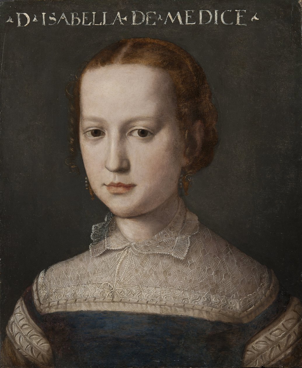 Isabelle Romola de Medicis - Porträtt av Isabella de