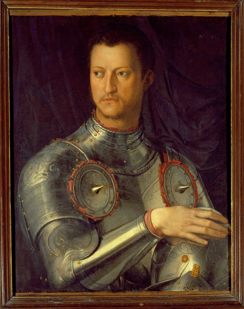Porträtt av Cosimo I (1519-74) de Medici av Agnolo Bronzino