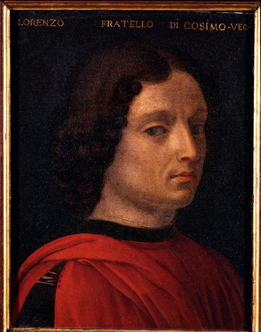 Porträtt av Lorenzo de Medici (Laurent de Medici dit l