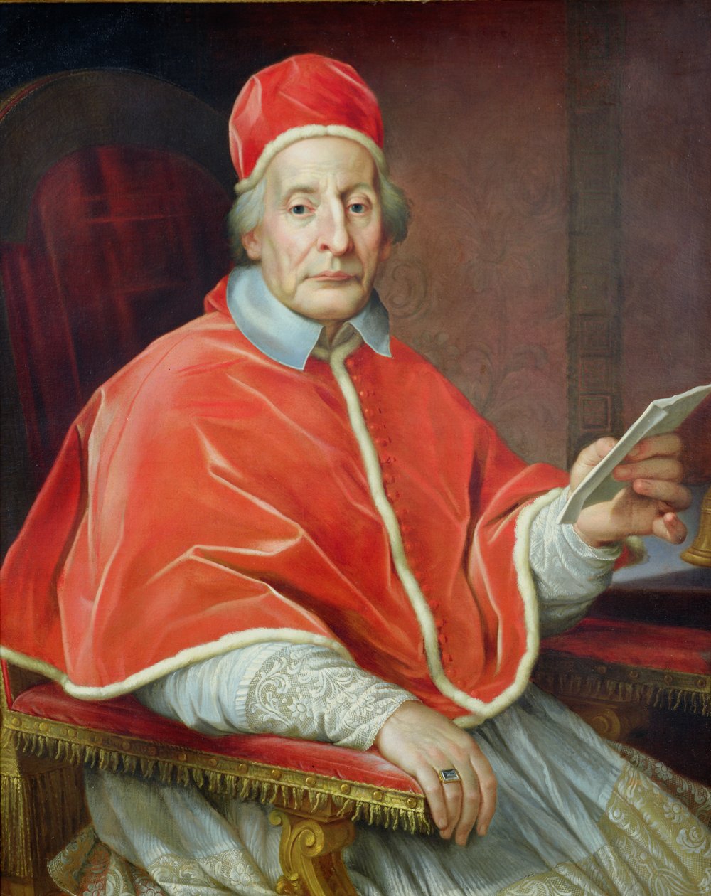 Porträtt av påve Clemens XII av Agostino Masucci