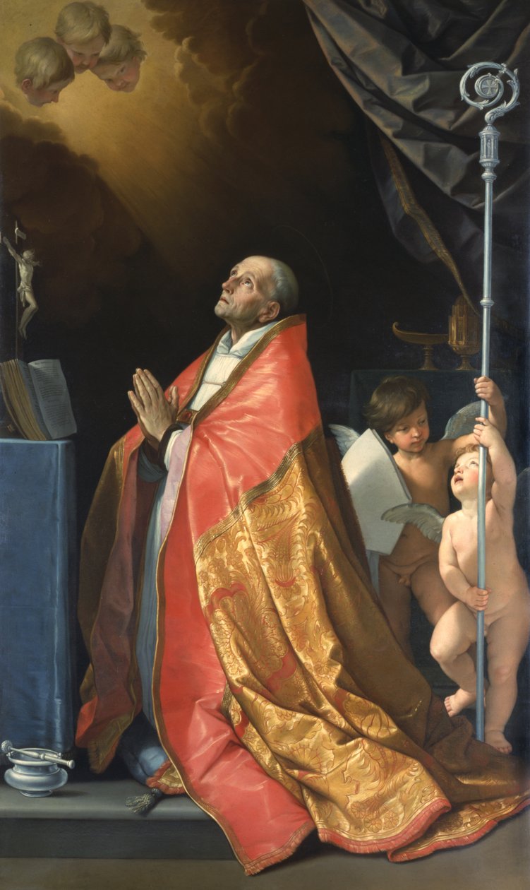 Sankt Andrea Corsini av Agostino Masucci