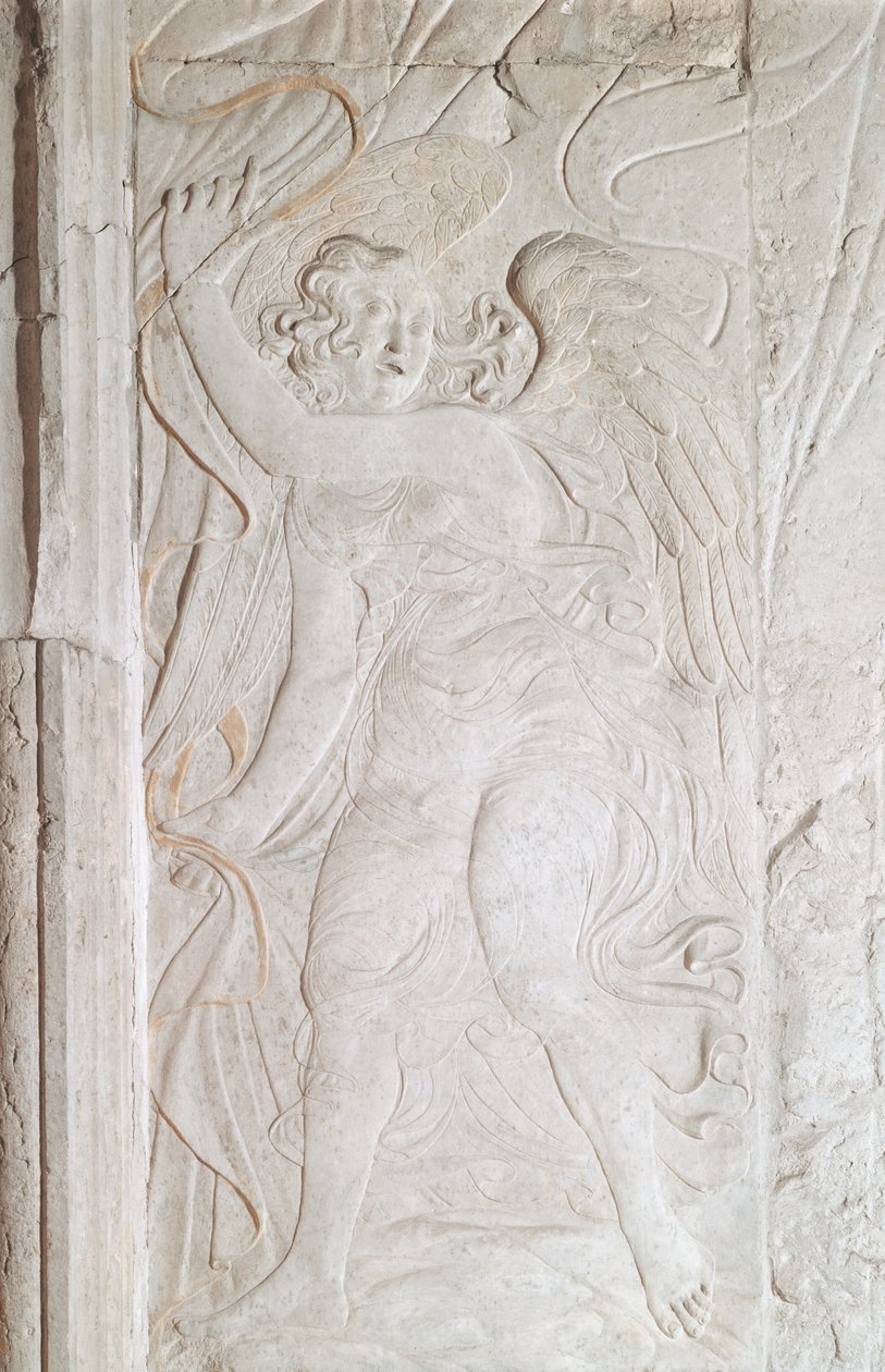 An Angel, ca 1450-55 (marmor) av Agostino di Duccio