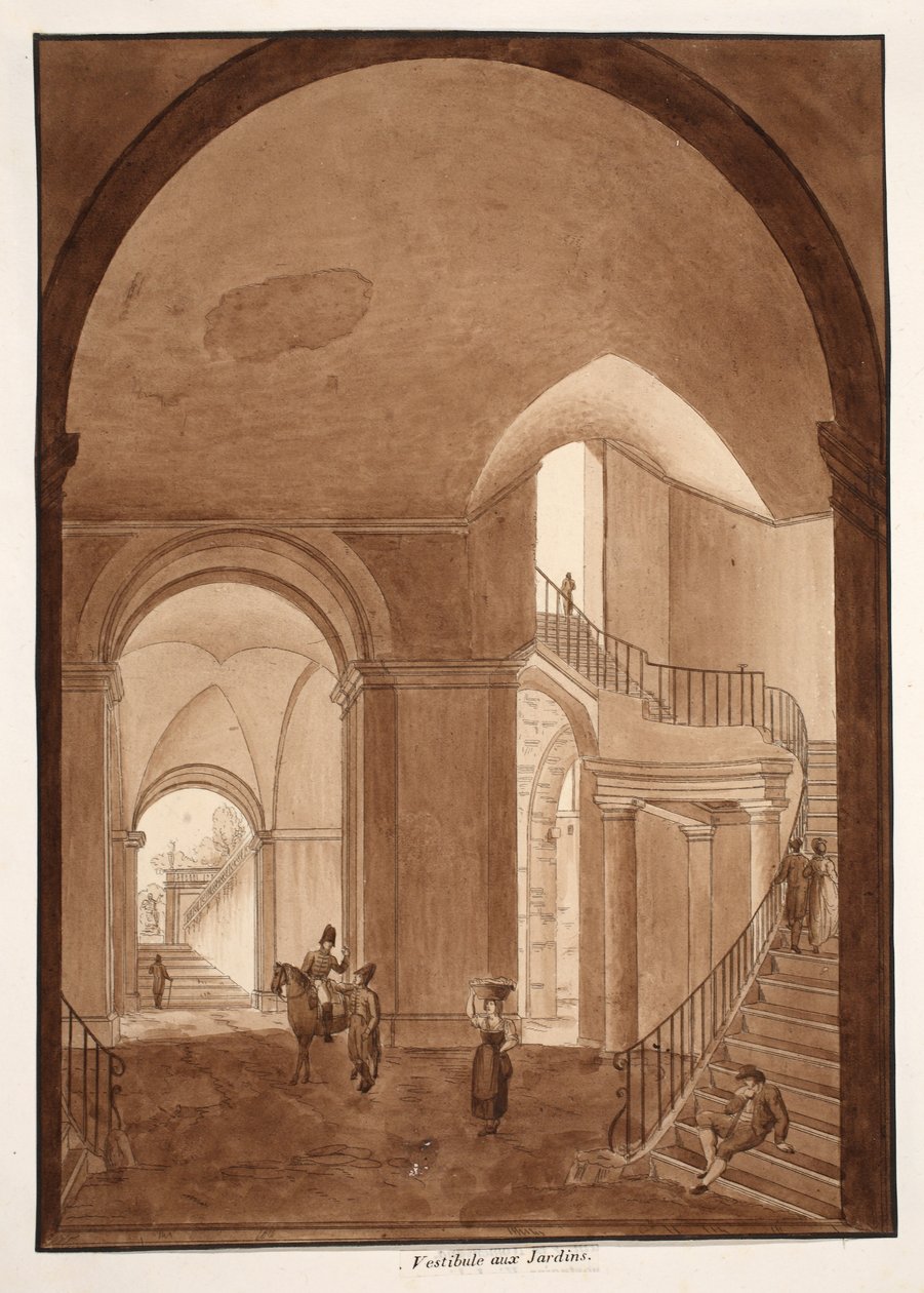Gardens Vestibule of the Palazzo Caetani all