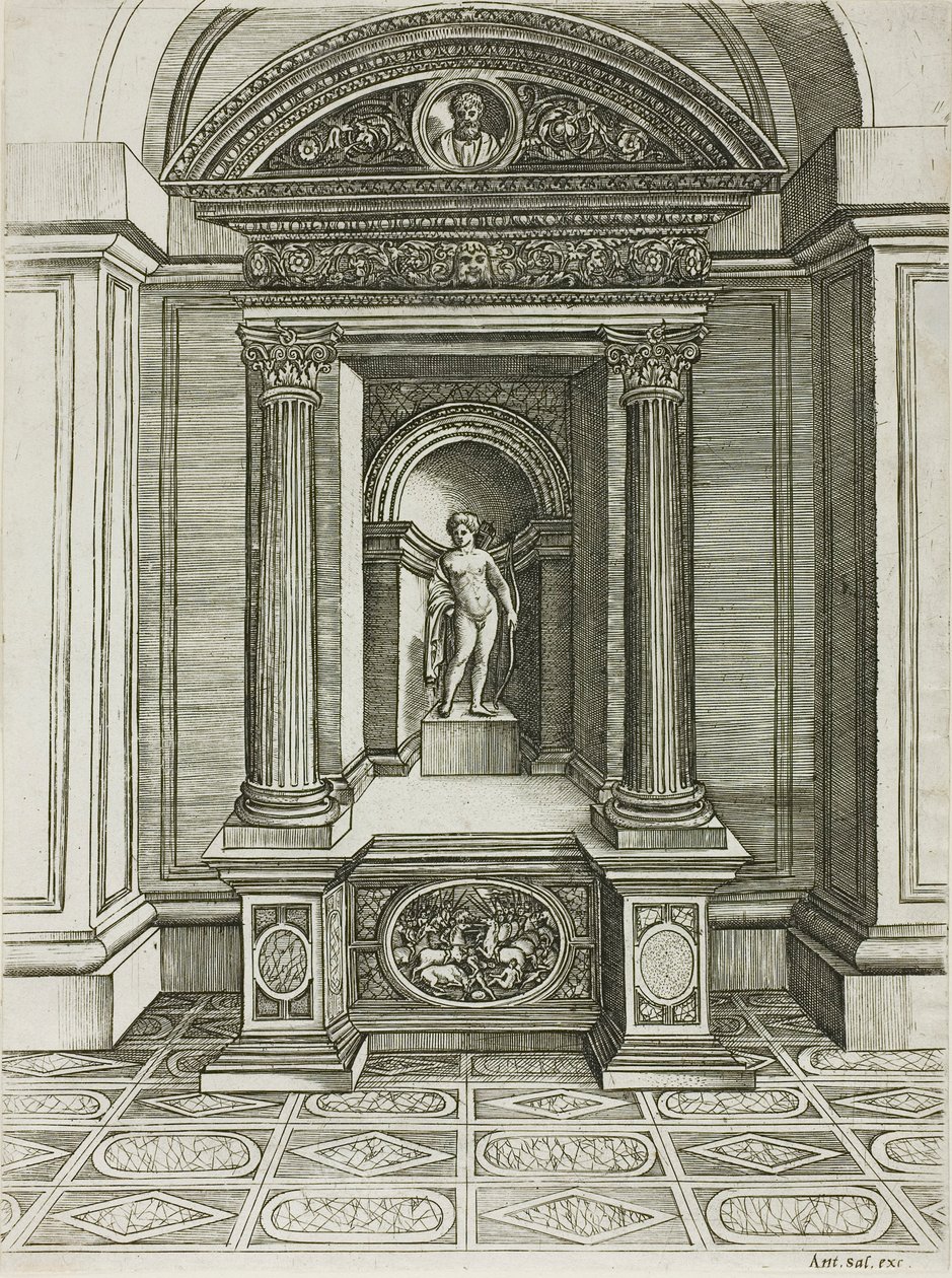 Kärlekens altare av Agostino dei Musi