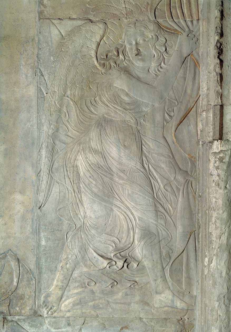 An Angel, ca 1450-55 (marmor) av Agostino di Duccio