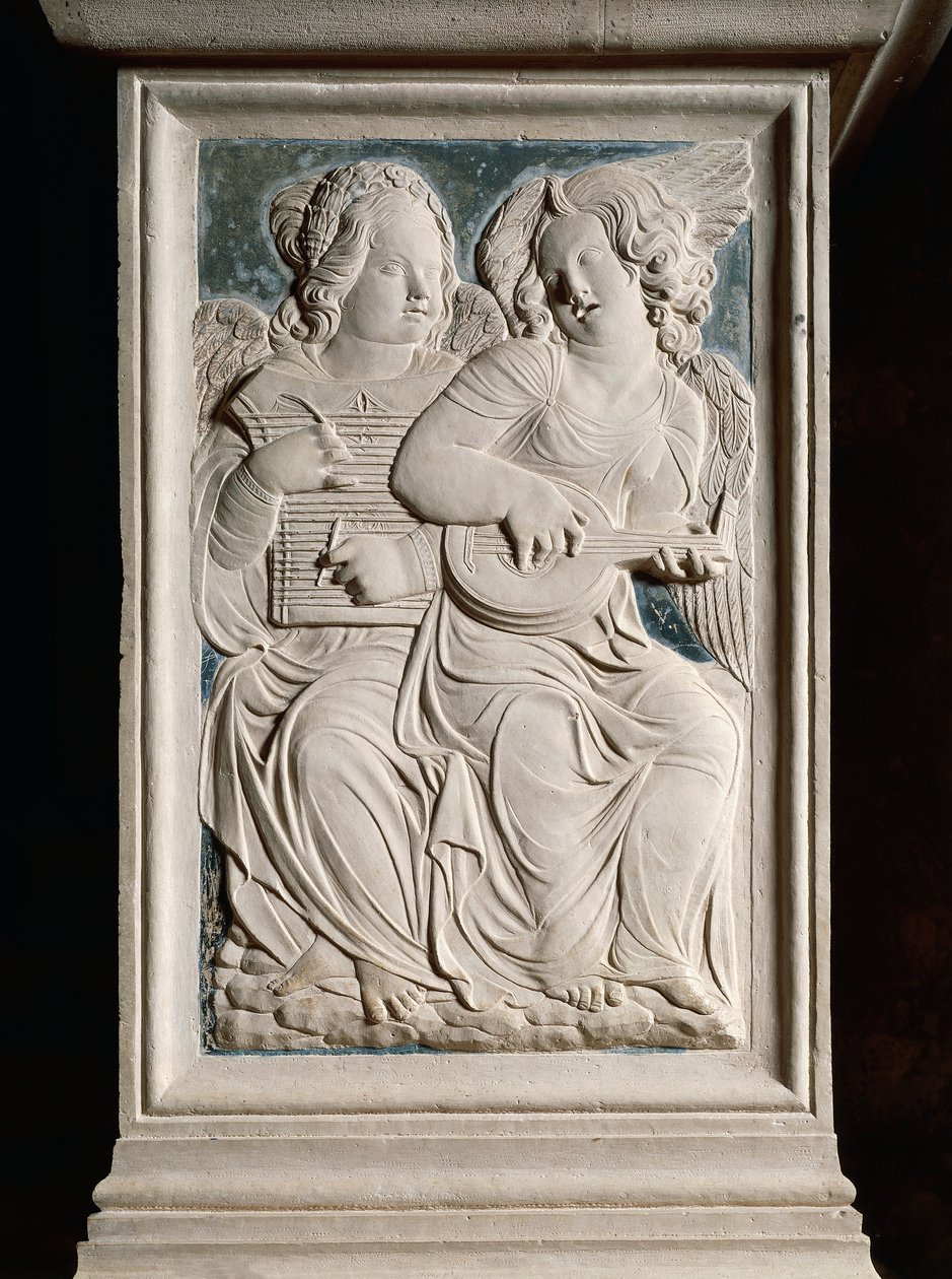 Musikaliska änglar av Agostino di Duccio