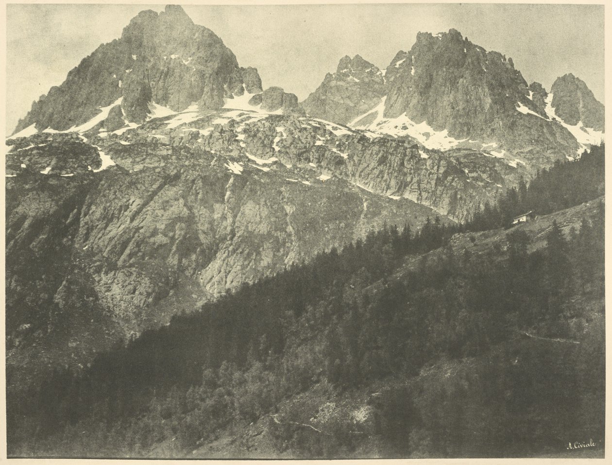 Les Aiguilles Rouges av Aimé Civiale