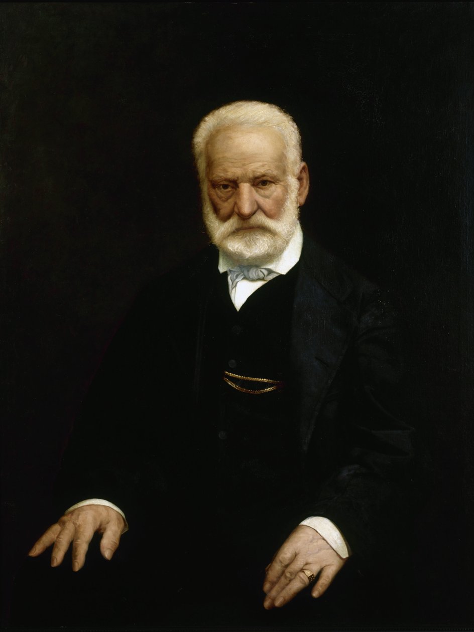 Porträtt av Victor Hugo 1802-1885. av Aimé Nicolas Morot