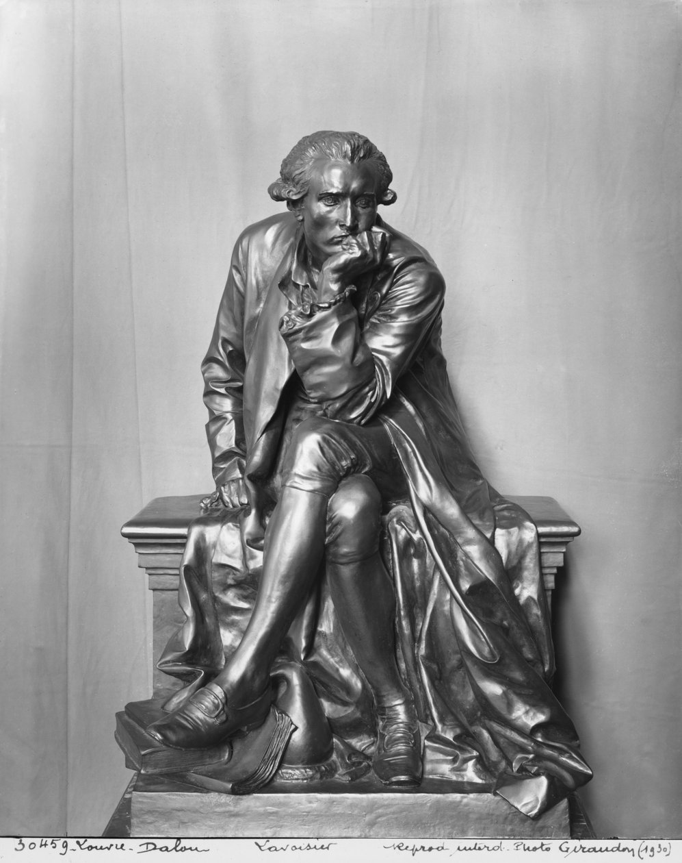 Antoine Laurent Lavoisier (brons) av Aime Jules Dalou