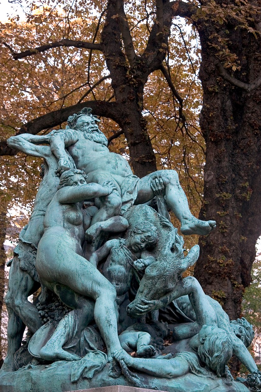 Silenus triumf (brons) (se även 252697) av Aime Jules Dalou