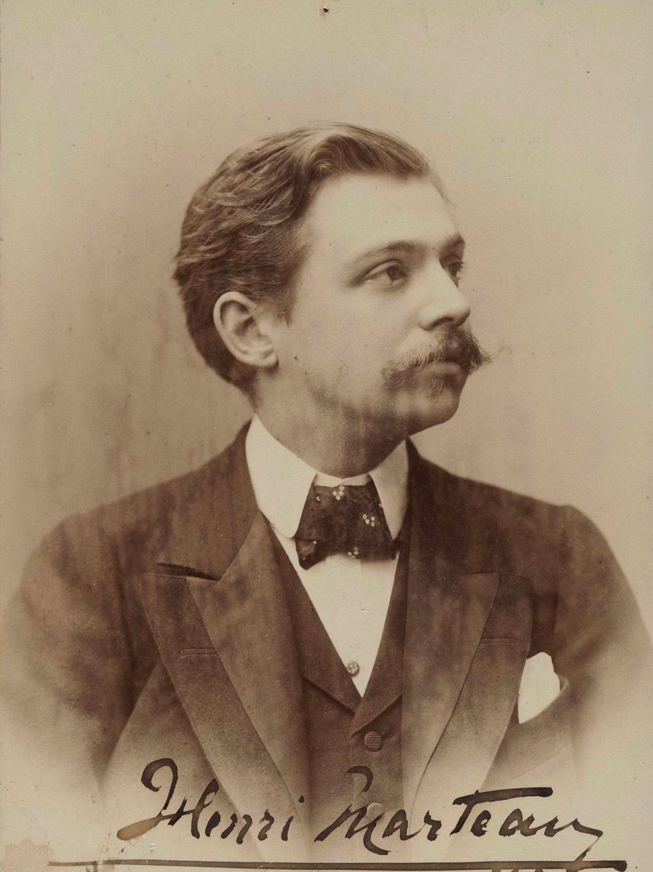 Porträtt av violinisten och kompositören Henri Marteau 1874-1934, 1898. av Aime Dupont