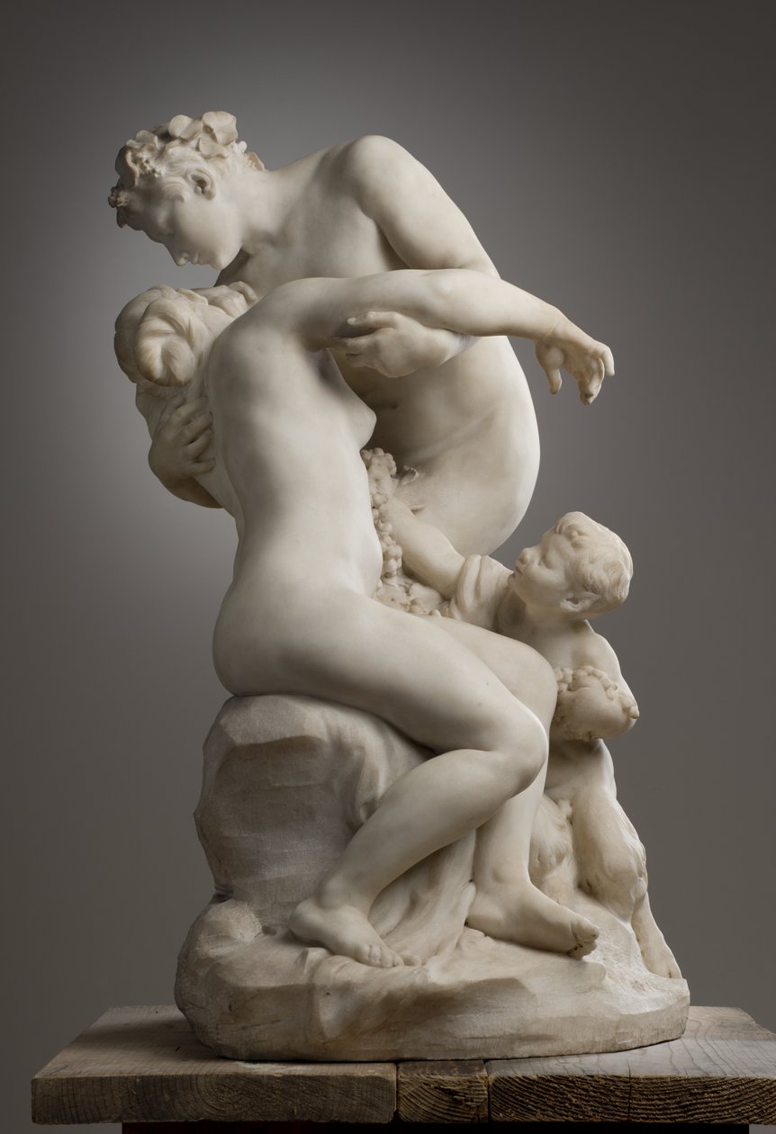 Bacchus och Ariadne av Aime Jules Dalou
