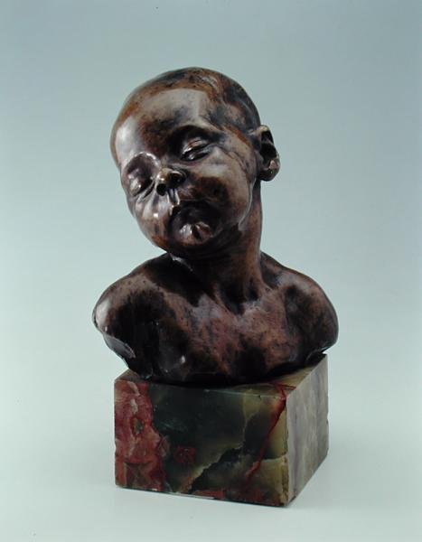 Sleeping Child, ca 1879 (brons) av Aime Jules Dalou