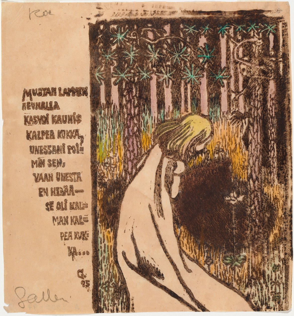 Dödens blomma av Akseli Gallen-Kallela