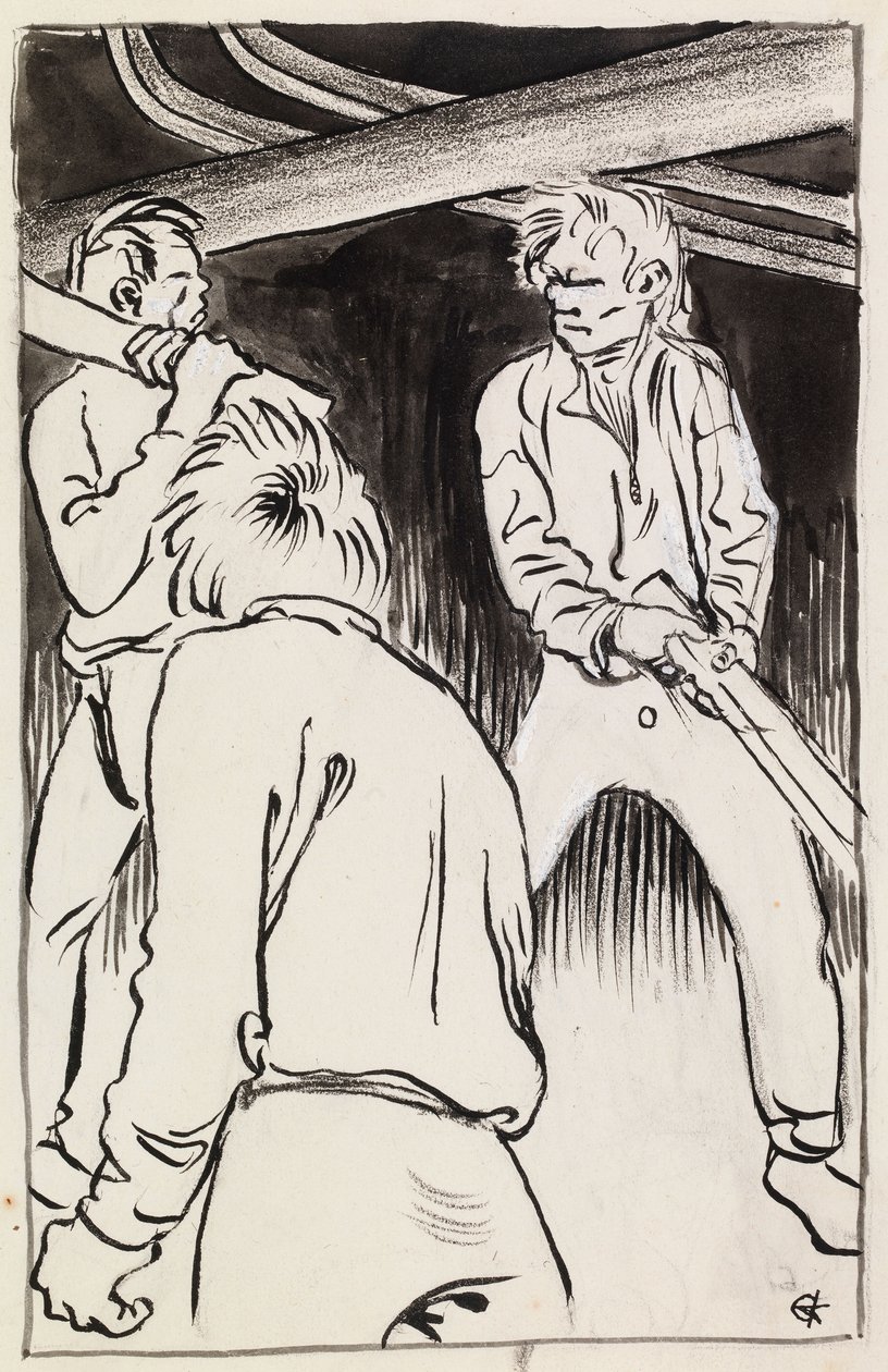 En mot alla och alla mot en av Akseli Gallen-Kallela
