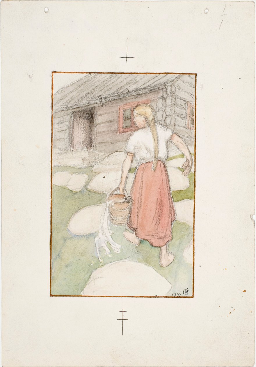 Den sköna Venla av Akseli Gallen-Kallela