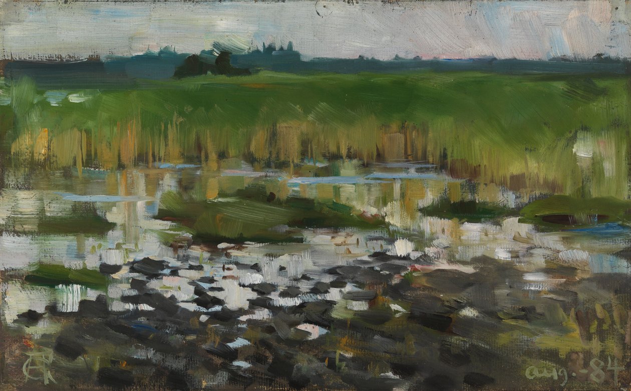 The Rushes av Akseli Gallen-Kallela