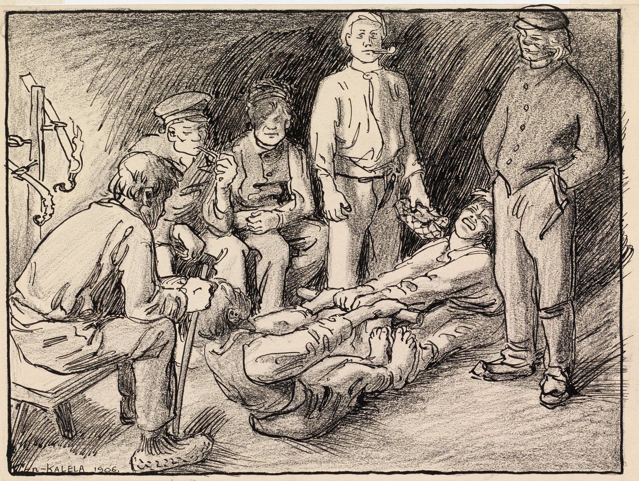 Utan titel av Akseli Gallen-Kallela