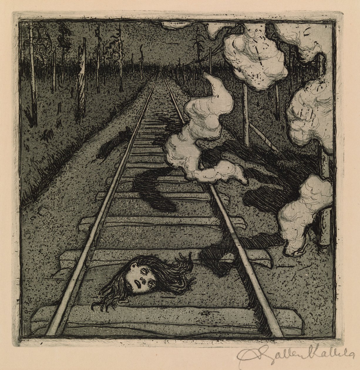 Utan titel av Akseli Gallen-Kallela