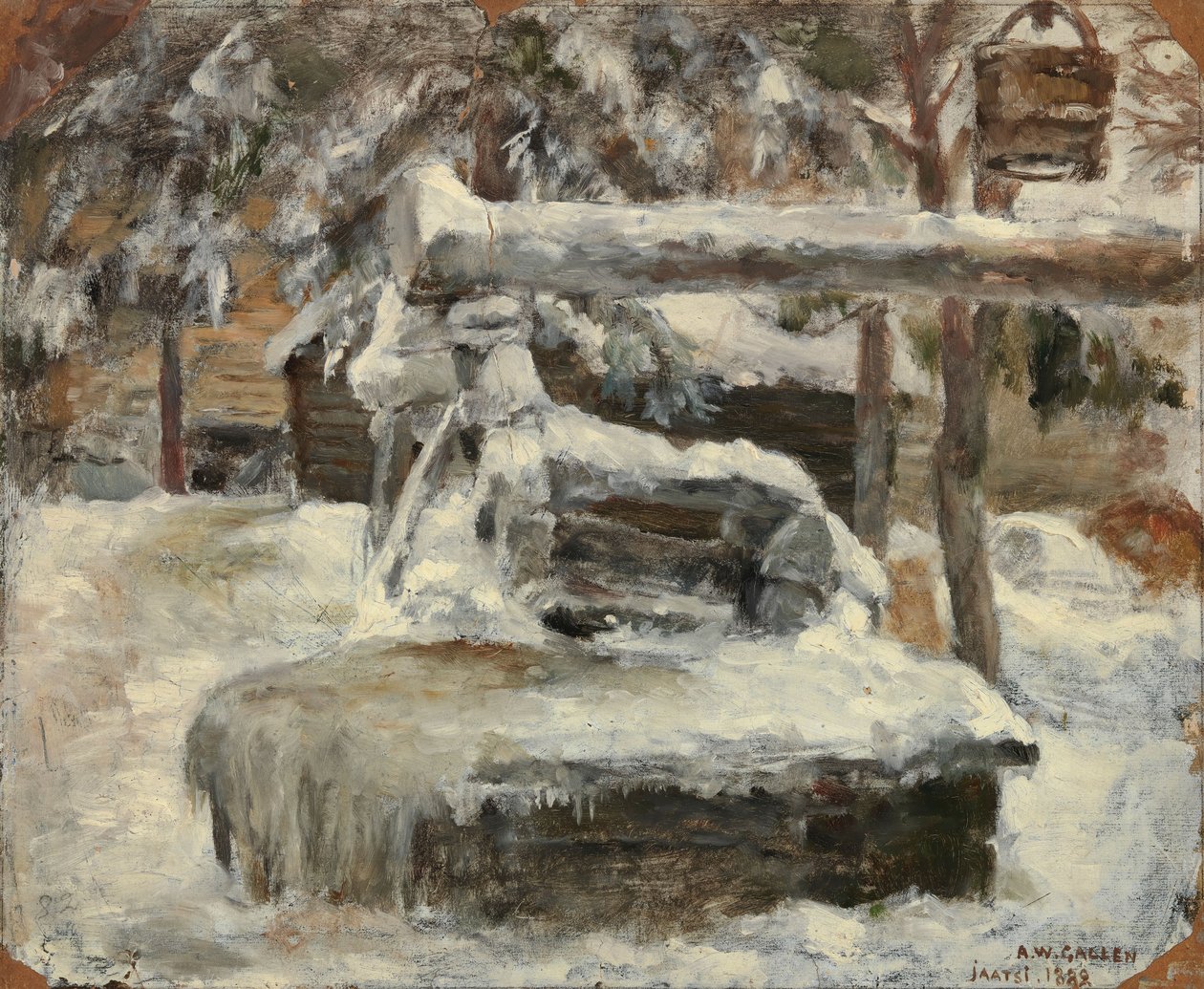 Utan titel av Akseli Gallen-Kallela