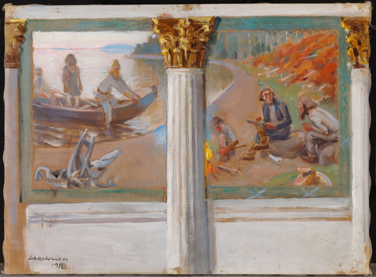 Utan titel av Akseli Gallen-Kallela