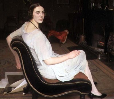 Marguerite, ca 1927 (olja på duk) av Alan Beeton