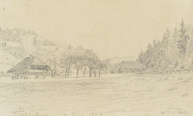 Trubschachen av Albert Anker