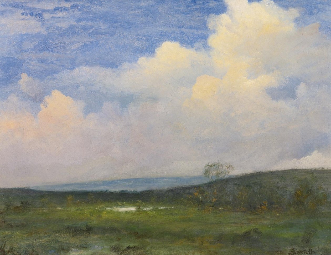 Moln över Kalifornien av Albert Bierstadt