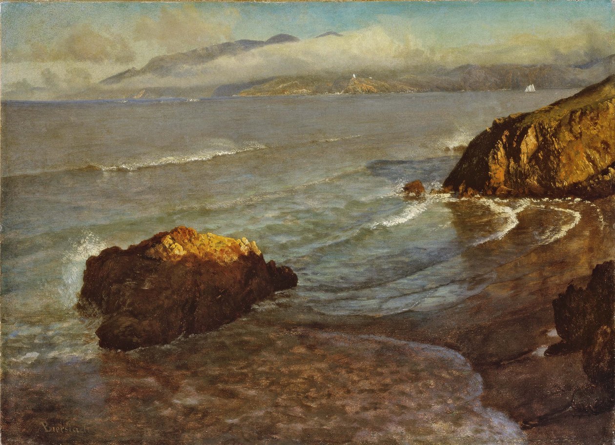 Entrance to the Golden Gate  av Albert Bierstadt