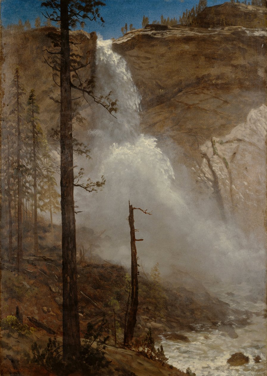 Falls of Yosemite  av Albert Bierstadt