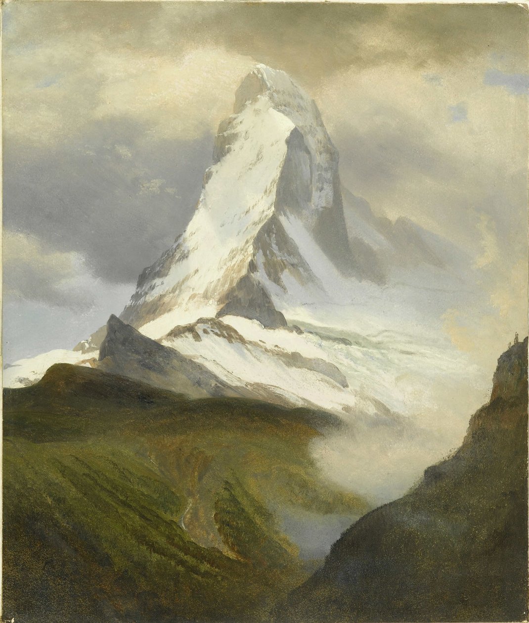 Matterhorn  av Albert Bierstadt