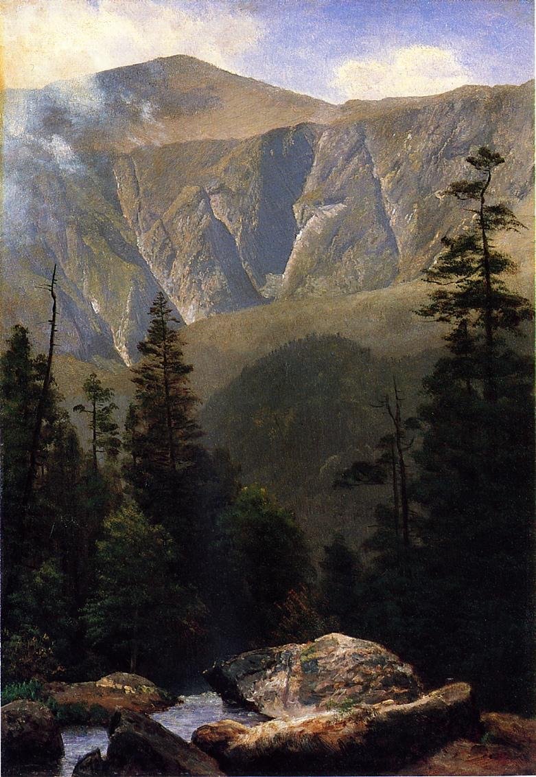 Mountainous Landscape av Albert Bierstadt