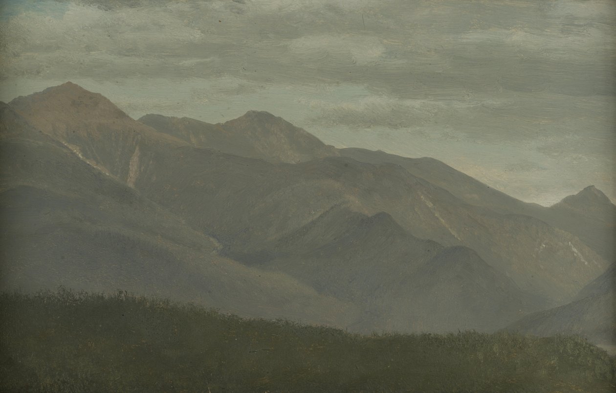 New Hampshire Mountains av Albert Bierstadt