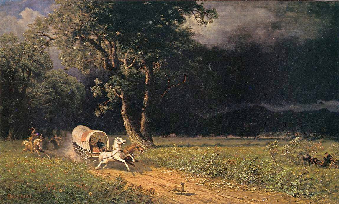 The Ambush av Albert Bierstadt
