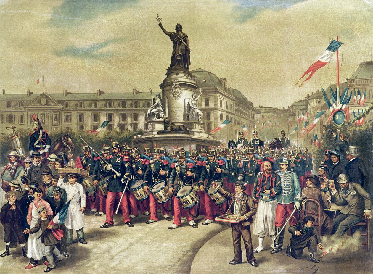 Fjortonde juli 1881 av Albert Bligny