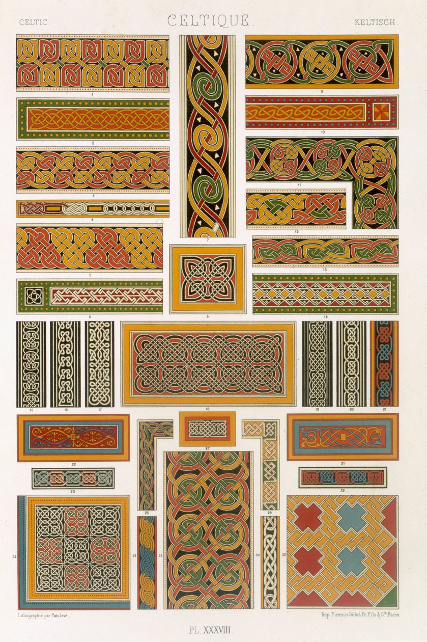 Celtic Style, tallrik XXXVIII från 