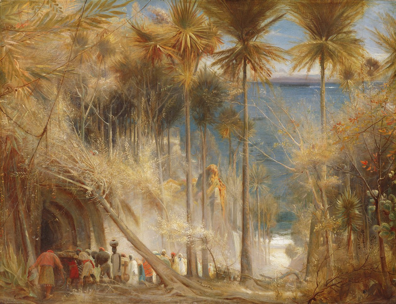 Ali Baba och de fyrtio tjuvarna av Albert Goodwin