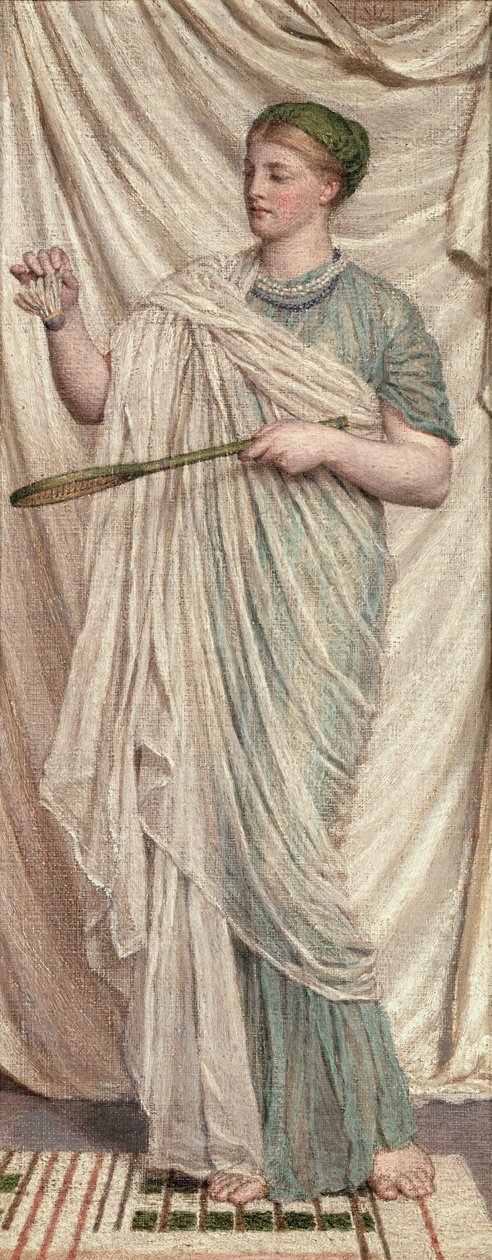Fjäderboll (se även 198291) av Albert Joseph Moore