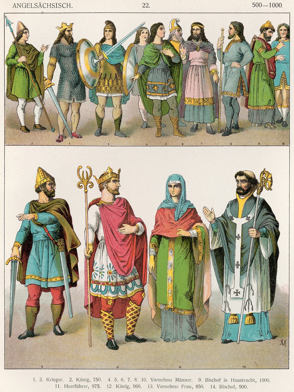 Anglo-Saxon Dress, från 