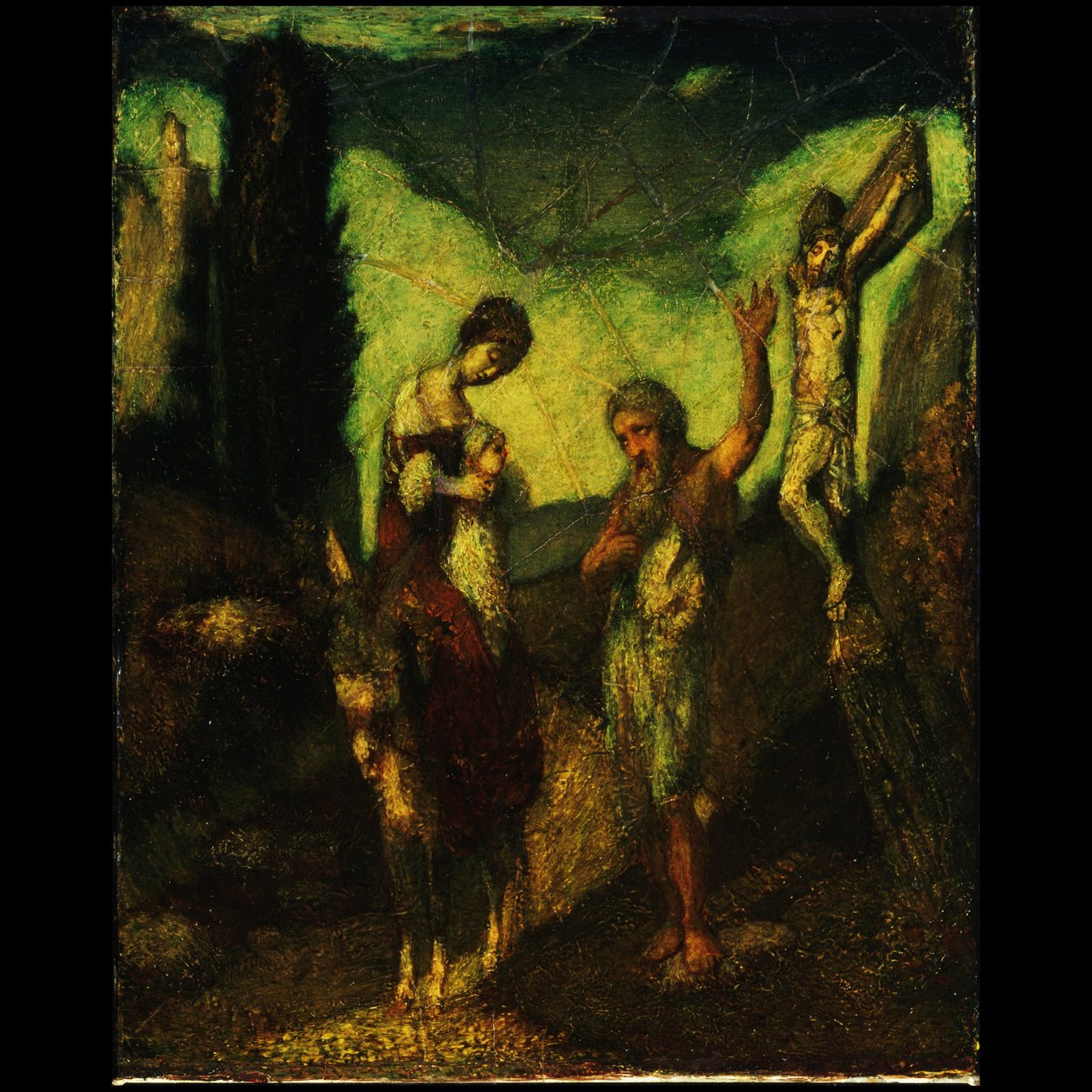 Korsets berättelse av Albert Pinkham Ryder