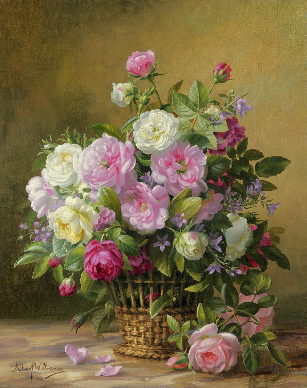 AB58A Rosor av Albert Williams