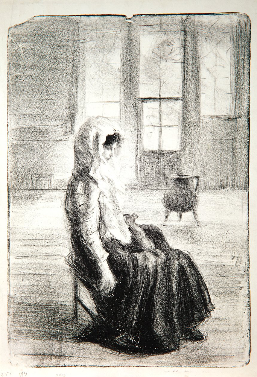 I Gamla kapellet, 1909 av Albert de Belleroche