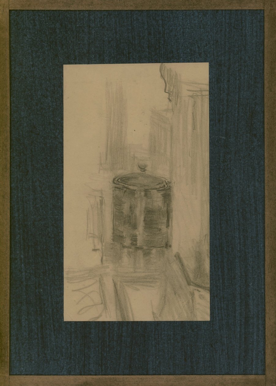 Stilleben med kexburk, c.1890 av Albert de Belleroche