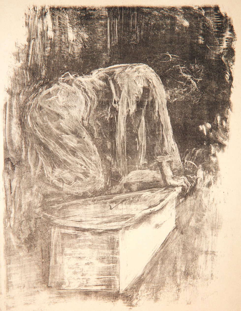 Studie, 1902 av Albert de Belleroche