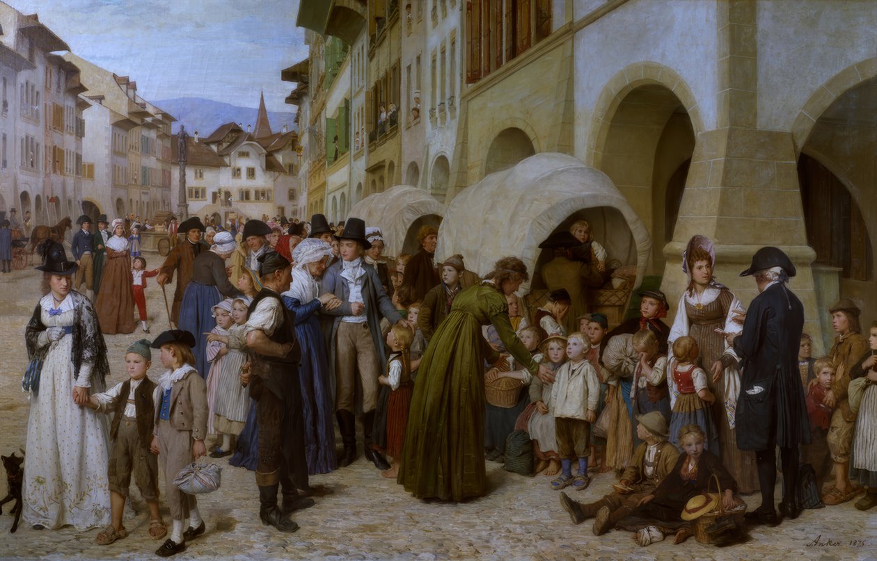 Landsbarnen av Albert Anker